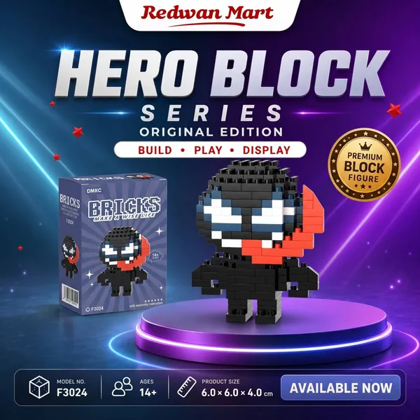 Hero Block — Shadow Symbiote Edition